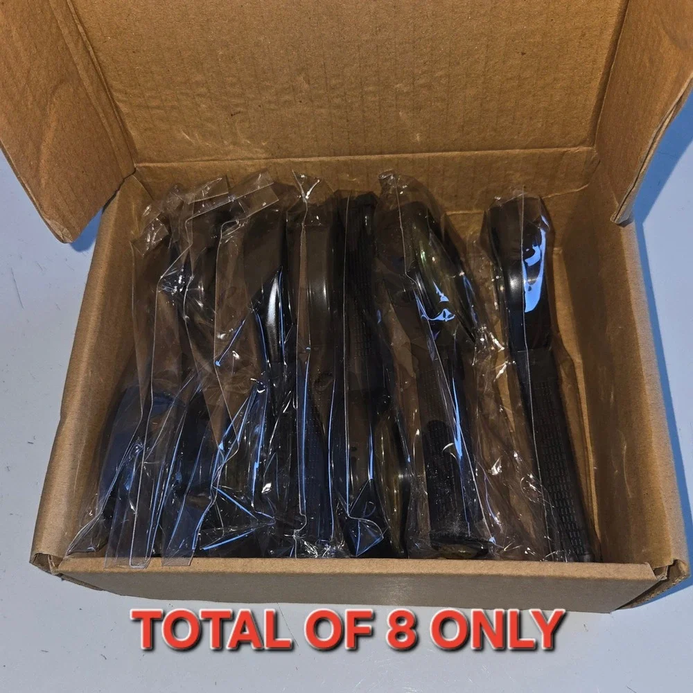 Lakeshore Learning Hand Magnifiers Set of 8 Glass Lenses Science STEM  Black